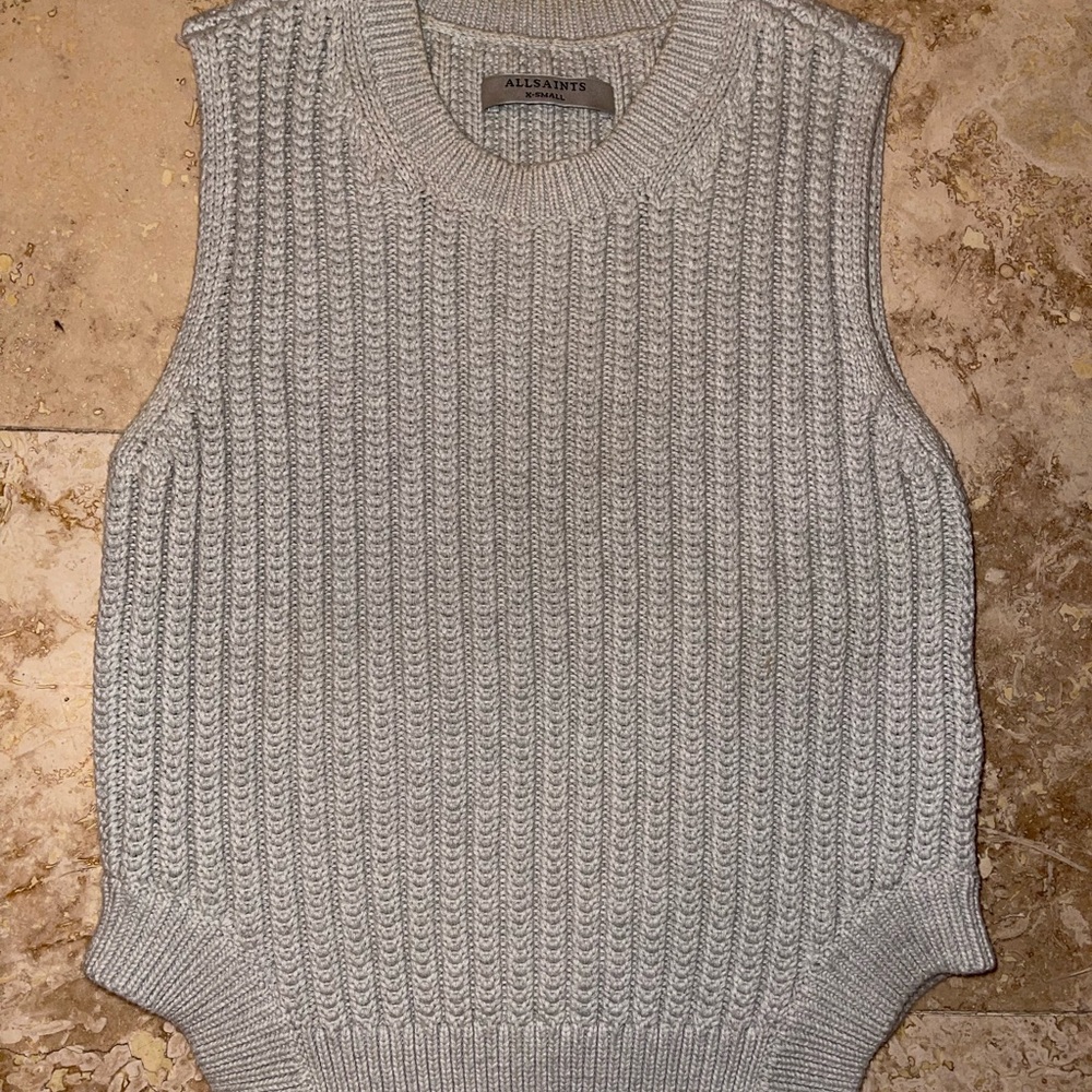 Allsaints sleeveless sweater
